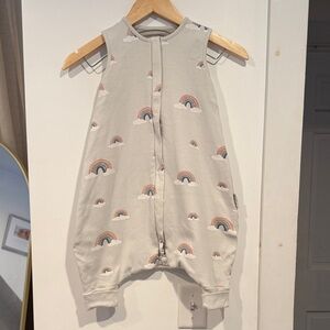 Woolino 4-season Rainbow Print Sleepsack with Legs 6-18mos WOOL